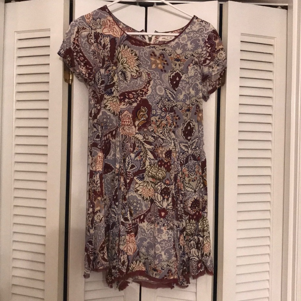 Floral print dress